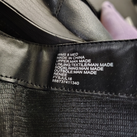 Y2K Faux Leather Wedge Knee Boots Slouch Buckle Straps Unionbay Boot 8 Women's - Picture 9 of 9